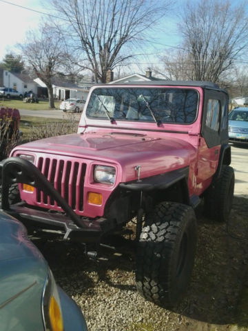 1994 Mauve Chrysler Other Wrangler Sahara