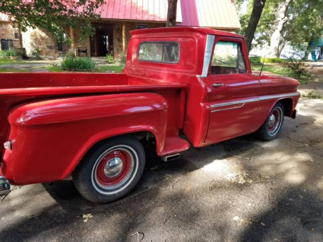 1966 Red Chevrolet C-10