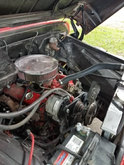 1966 Red Chevrolet C-10