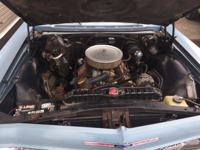 1965 Blue Chevrolet Impala Coupe