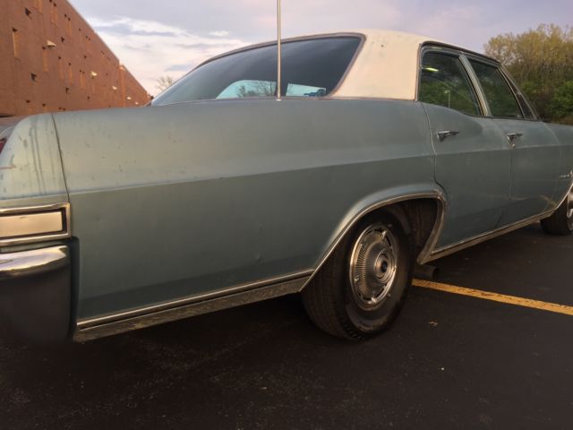 1965 Blue Chevrolet Impala Coupe
