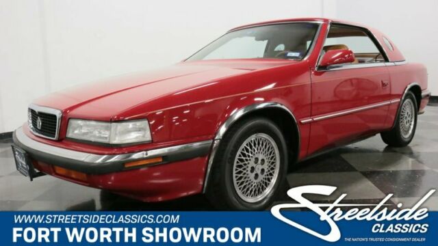 1989 Red Chrysler TC by Maserati Convertible
