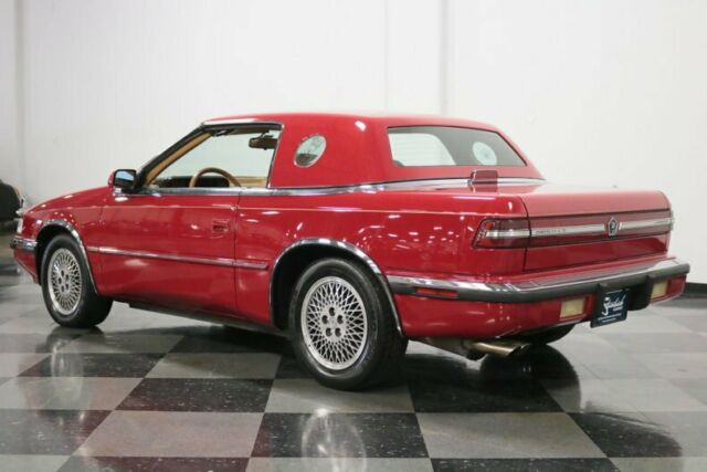 1989 Red Chrysler TC by Maserati Convertible