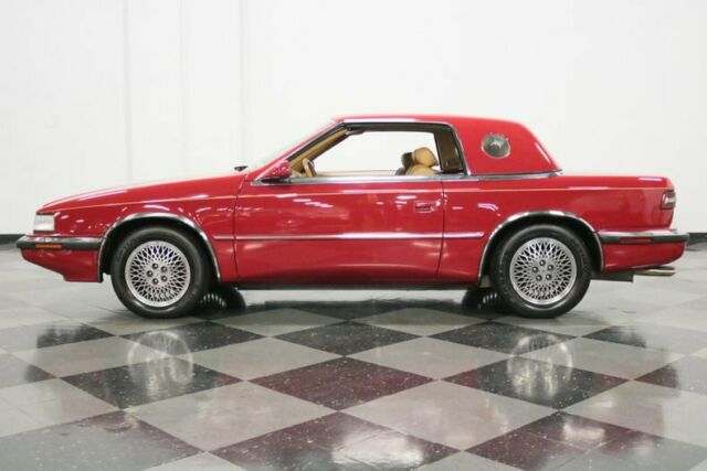 1989 Red Chrysler TC by Maserati Convertible