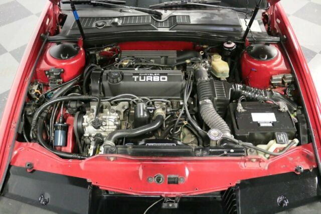 1989 Red Chrysler TC by Maserati Convertible