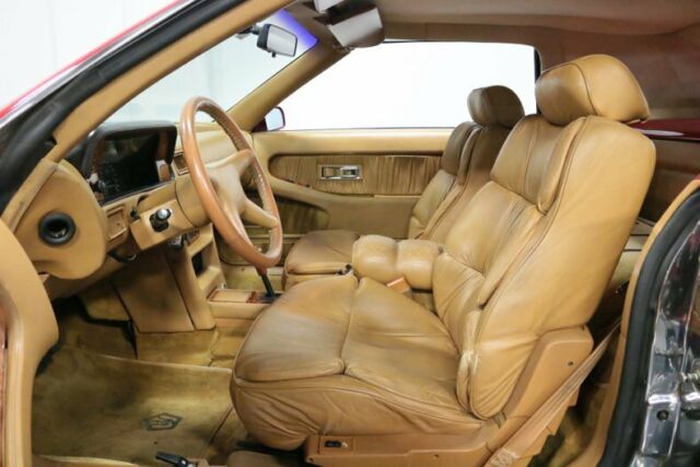 1989 Red Chrysler TC by Maserati Convertible