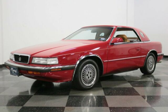 1989 Red Chrysler TC by Maserati Convertible