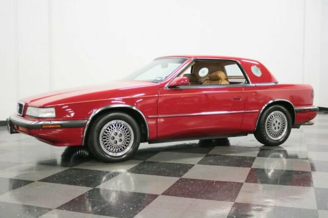 1989 Red Chrysler TC by Maserati Convertible