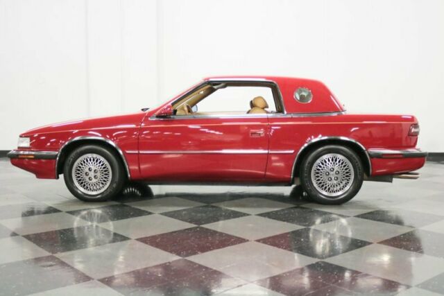 1989 Red Chrysler TC by Maserati Convertible