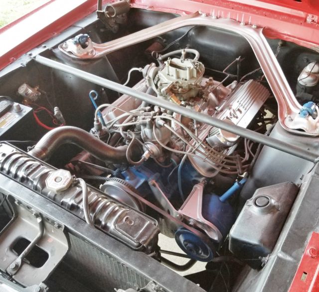 1968 Red Ford Mustang Fastback