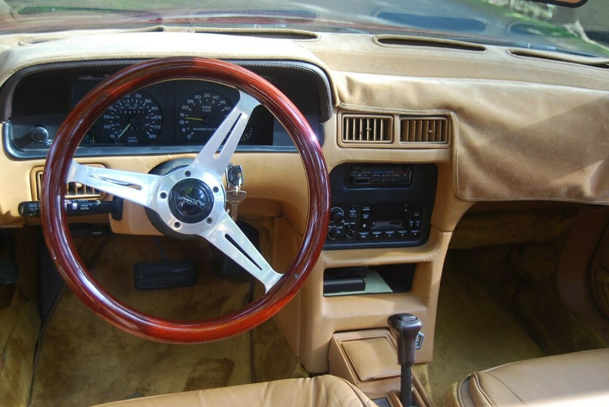 1989 Red Chrysler TC by Maserati Convertible