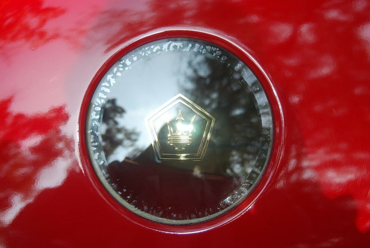 1989 Red Chrysler TC by Maserati Convertible