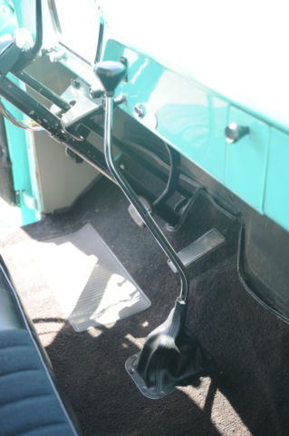 1955 Teal and Black Ford F-100