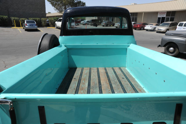 1955 Teal and Black Ford F-100