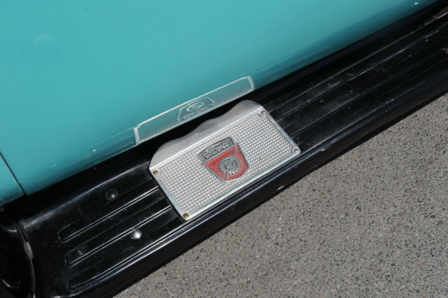 1955 Teal and Black Ford F-100
