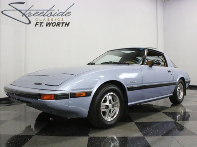 1983 Blue Mazda RX-7 Coupe