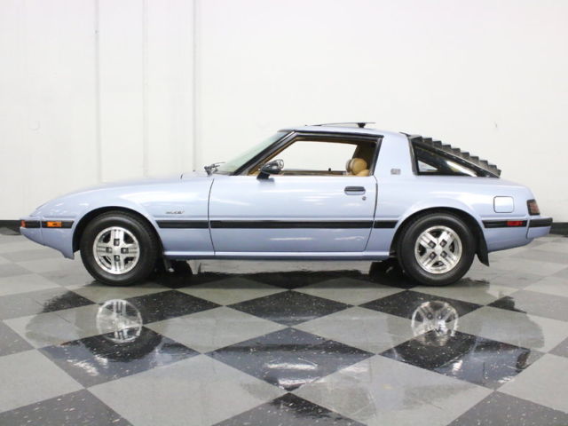 1983 Blue Mazda RX-7 Coupe