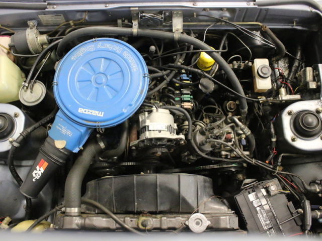 1983 Blue Mazda RX-7 Coupe