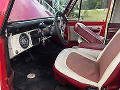 1977 Red Ford Bronco SUV