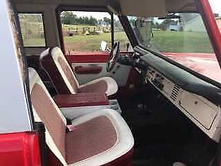 1977 Red Ford Bronco SUV