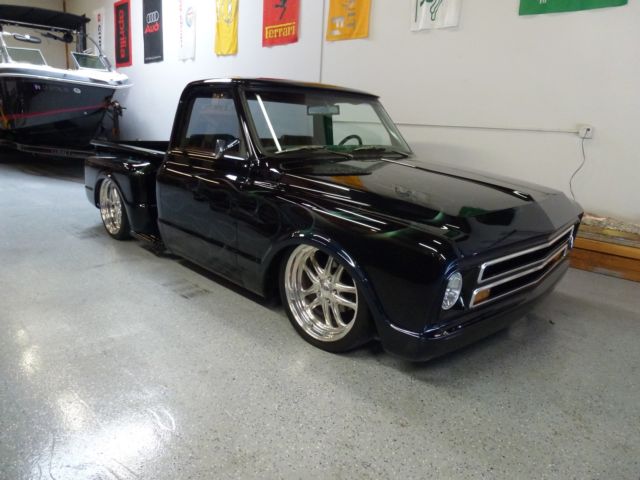 1967 Black Chevrolet C-10