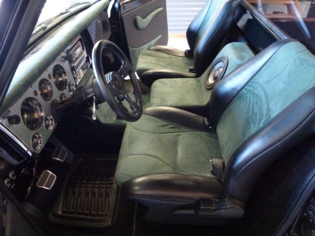 1967 Black Chevrolet C-10