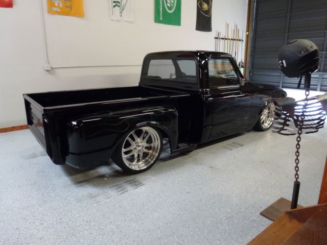 1967 Black Chevrolet C-10