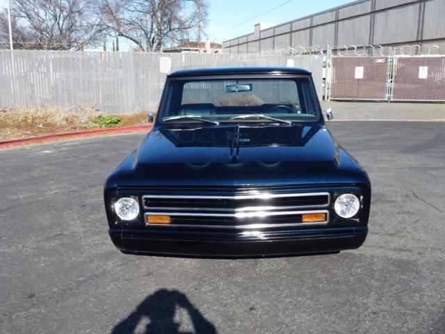 1967 Black Chevrolet C-10