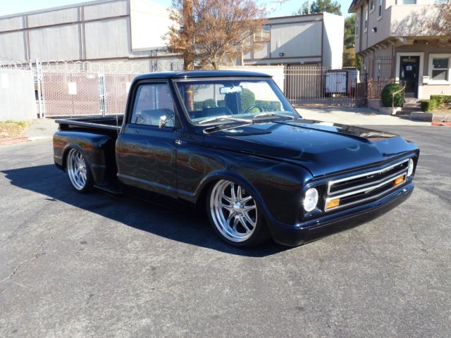 1967 Black Chevrolet C-10