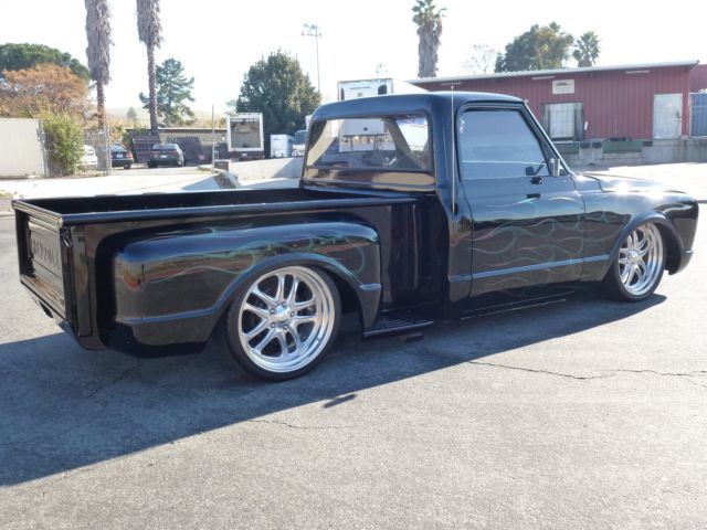 1967 Black Chevrolet C-10