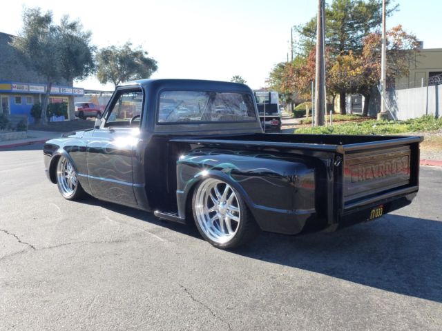 1967 Black Chevrolet C-10