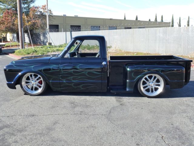 1967 Black Chevrolet C-10