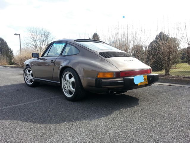 1984 Brown Porsche 911 Coupe