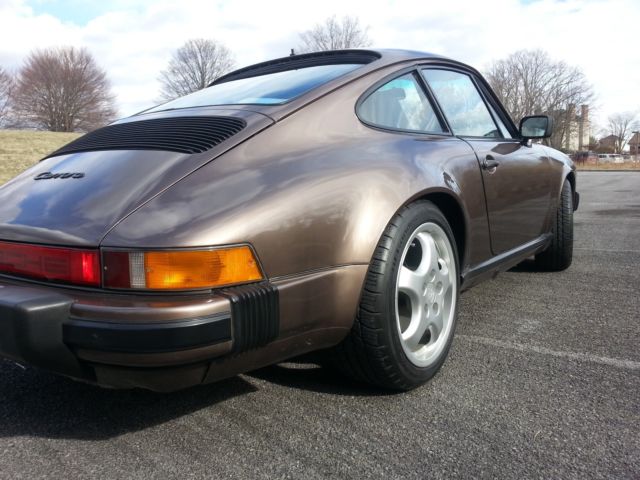 1984 Brown Porsche 911 Coupe