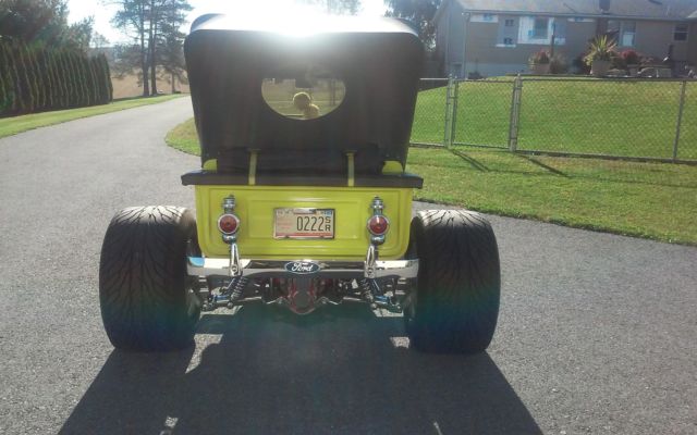 1923 Champage Yellow Ford Model T Convertible