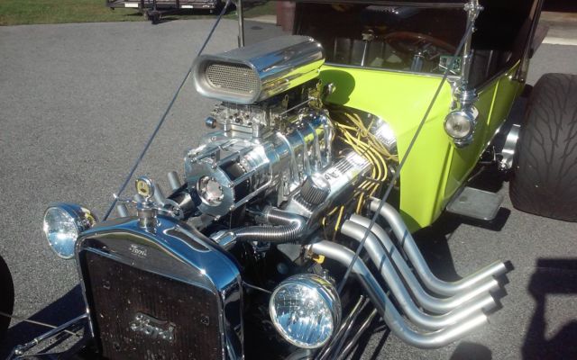 1923 Champage Yellow Ford Model T Convertible