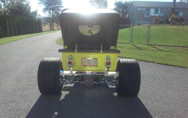 1923 Champage Yellow Ford Model T Convertible
