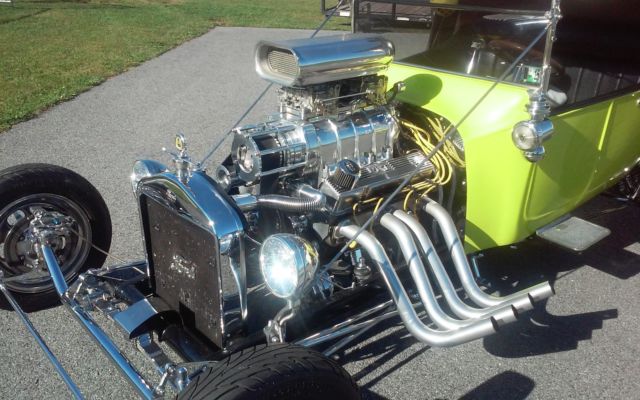 1923 Champage Yellow Ford Model T Convertible