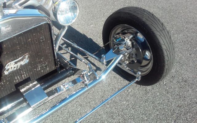 1923 Champage Yellow Ford Model T Convertible