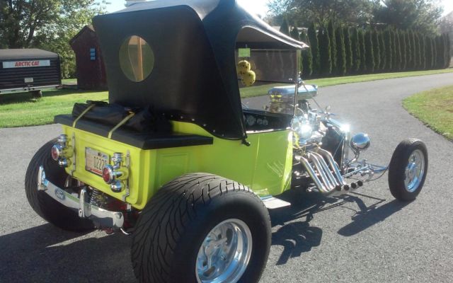 1923 Champage Yellow Ford Model T Convertible