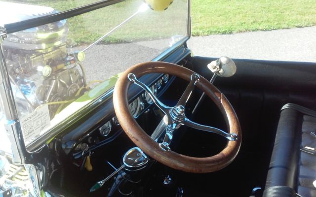 1923 Champage Yellow Ford Model T Convertible