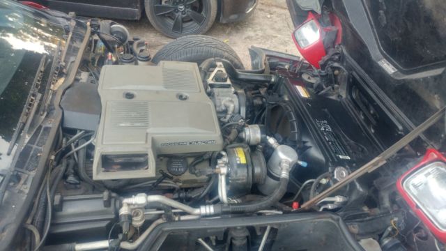 1984 Red Chevrolet Corvette Coupe