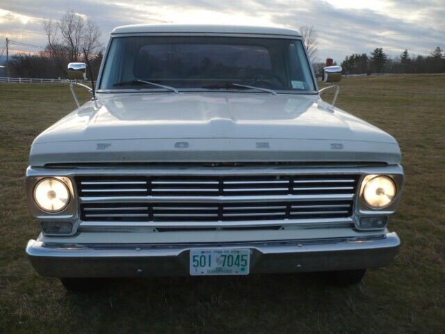 1967 Black Ford F-100