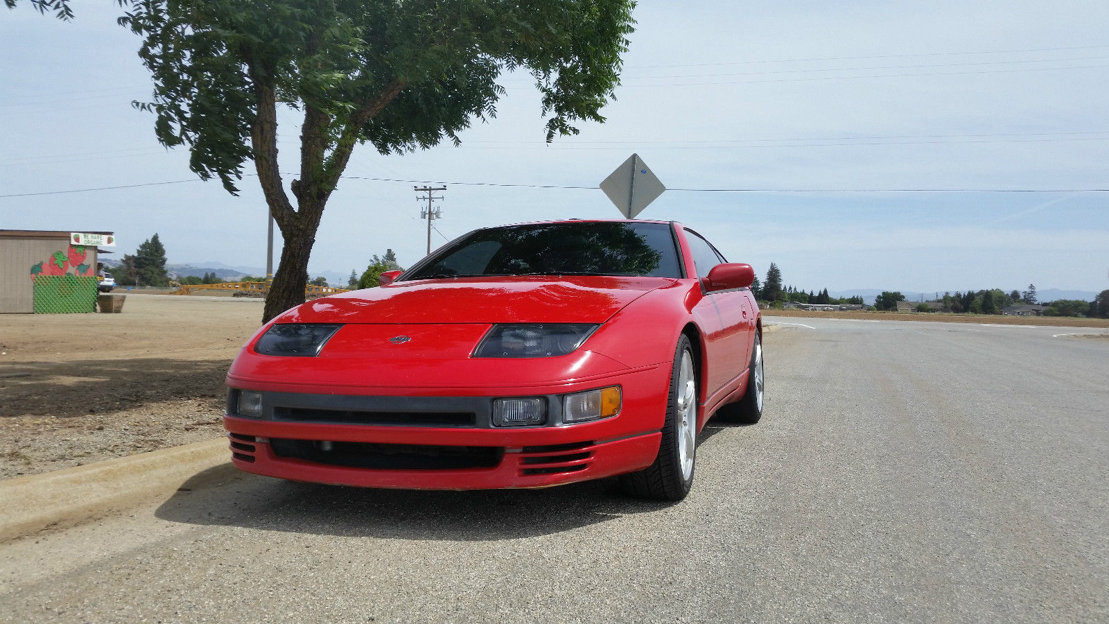 1991 Red Nissan 300ZX Coupe