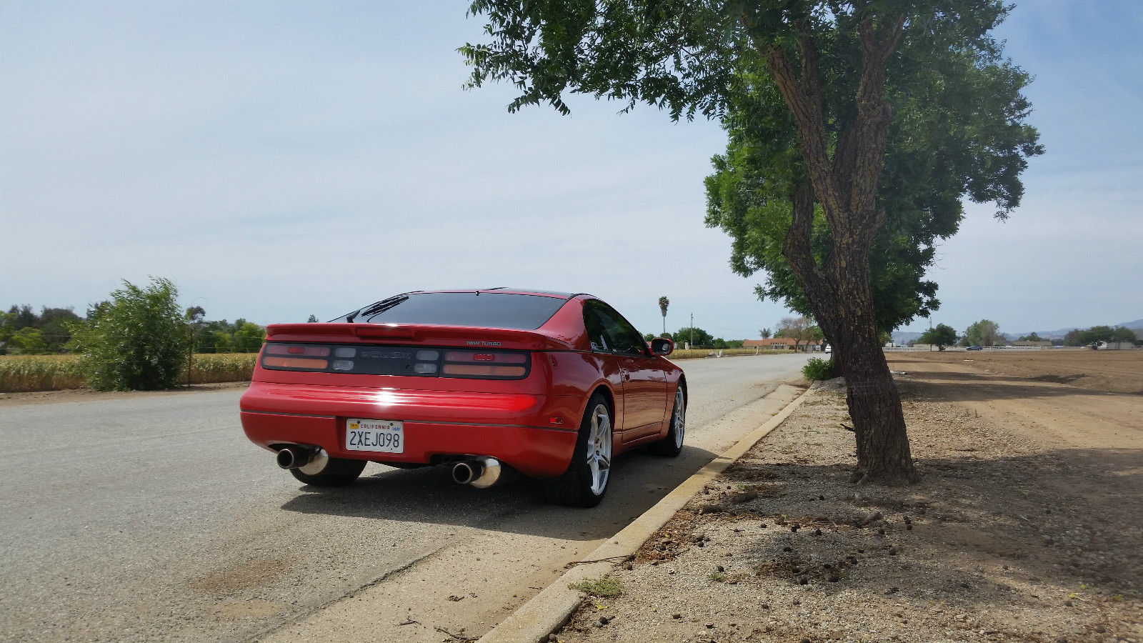 1991 Red Nissan 300ZX Coupe