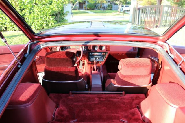 1986 DARK RED METALIC Nissan 300ZX