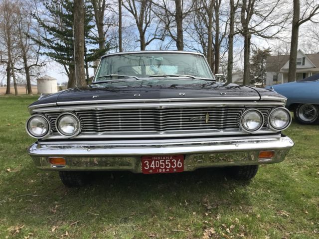 1964 Black Ford Galaxie Coupe