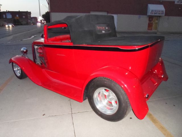 1929 Red Ford Model A