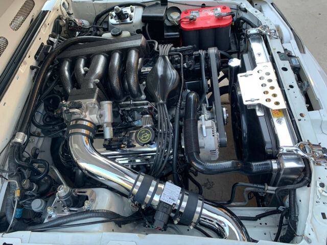 1993 Performance White Ford Mustang Hatchback