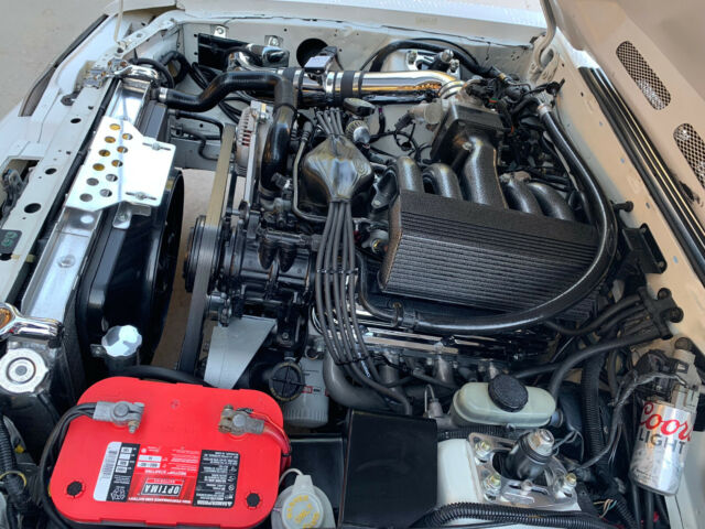 1993 Performance White Ford Mustang Hatchback